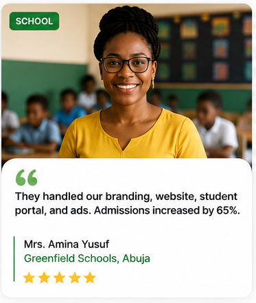 School testimonial for TechHive