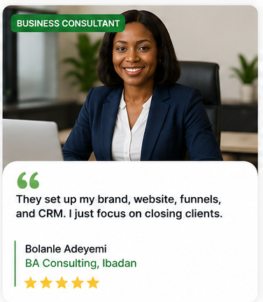 Business consultant testimonial for TechHive
