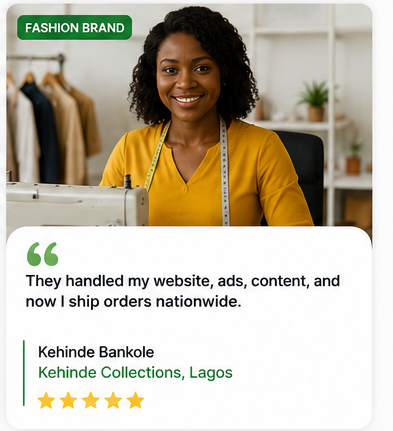 Fashion brand testimonial for TechHive